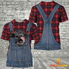 Joycorners Dexter Red Plaid Pattern 3D Shirts