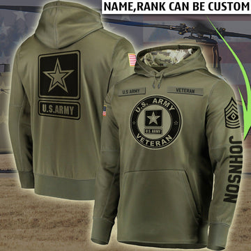 Joycorners Custom Shirt US Army Veteran 3D Design All Over Printed