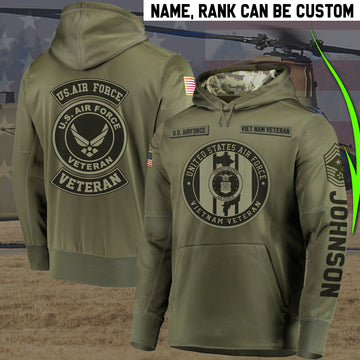Joycorners Personalized United States Air Force Vietnam Veteran 3D Design All Over Printed
