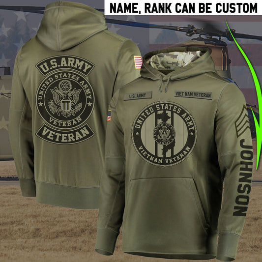 Joycorners Personalized United States Army Vietnam Veteran 3D Design All Over Printed