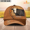 Joycorners Black Hereford Lover Customized Name 3D Cap