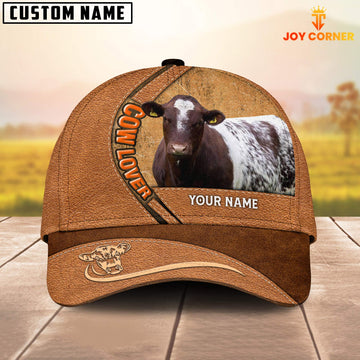 Joycorners Shorthorn Lover Customized Name 3D Cap