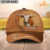 Joycorners Texas Longhorn Lover Customized Name 3D Cap