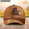 Joycorners Horse Lover Customized Name 3D Cap