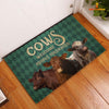 Joycorners Shorthorn Welcome People Tolerated Doormat