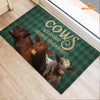 Joycorners Shorthorn Welcome People Tolerated Doormat