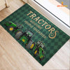 Joycorners Tractor Welcome People Tolerated Doormat