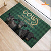 Joycorners Black Angus Welcome People Tolerated Doormat