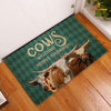 Joycorners Texas Longhorn Welcome People Tolerated Doormat