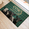 Joycorners Belted Galloway Welcome People Tolerated Doormat