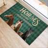 Joycorners Horse Welcome People Tolerated Doormat