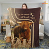 Joycorners Highland Live Like Someone Left The Gate Open Cattle Blanket