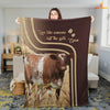 Joycorners Shorthorn Live Like Someone Left The Gate Open Cattle Blanket