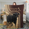 Joycorners Black Angus Live Like Someone Left The Gate Open Cattle Blanket