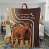 Joycorners Red Angus Live Like Someone Left The Gate Open Cattle Blanket