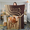 Joycorners Texas Longhorn Live Like Someone Left The Gate Open Cattle Blanket