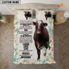 JoyCorners Shorthorn Rose Flower 3D Bedding Set