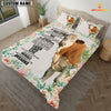 JoyCorners Simmental Rose Flower 3D Bedding Set