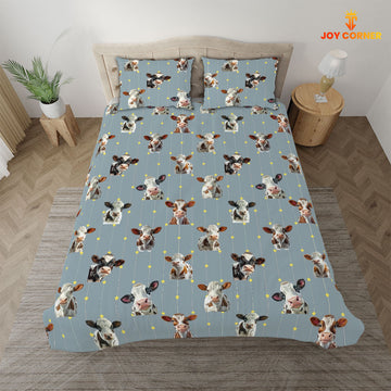 JoyCorners Holstein Pattern 3D Bedding Set