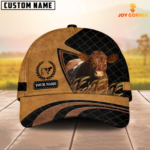 Joycorners Custom Name Shorthorn Cattle Cap