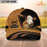 Joycorners Custom Name Simmental Cattle Cap
