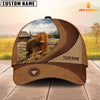 Joycorners Custom Name Highland Brown Classic Cap