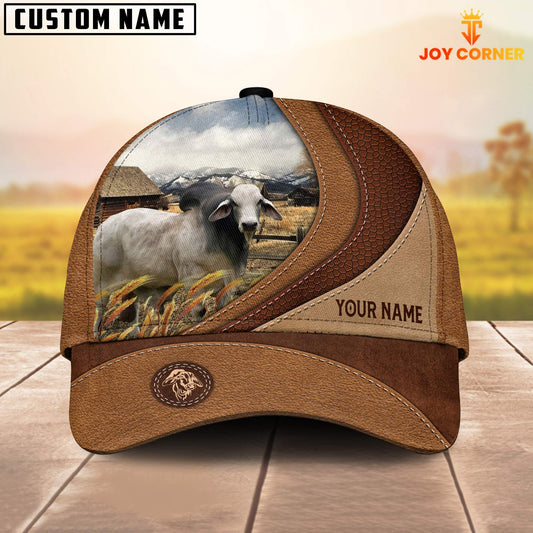 Joycorners Custom Name Brahman Brown Classic Cap