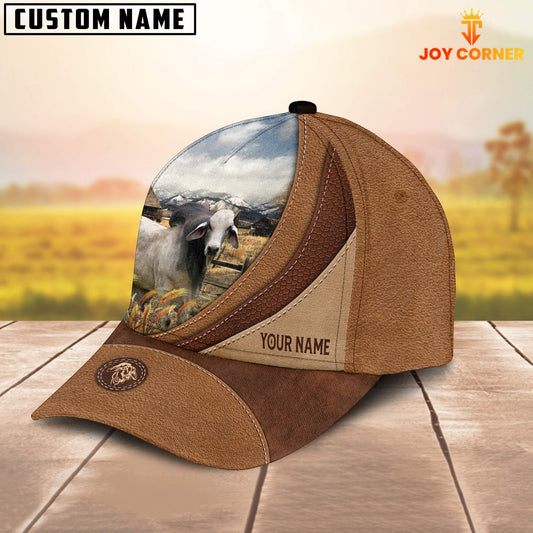 Joycorners Custom Name Brahman Brown Classic Cap