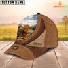 Joycorners Custom Name Highland Brown Classic Cap