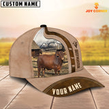 Joycorners Custom Name Beefmaster Cattle Light Brown Cap