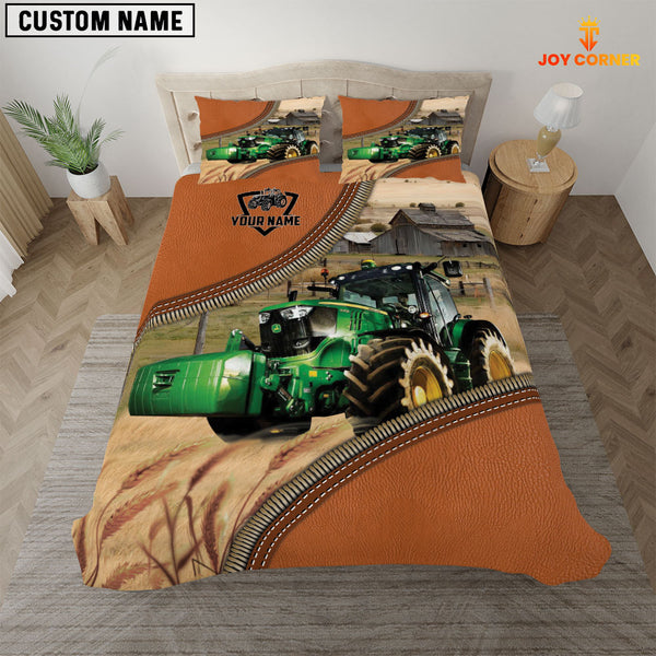 Joy Corners Tractor On The Farm Customized Name 3D Bedding Set