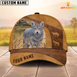 Joycorners Custom Name Coyote Cap