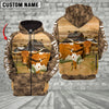 Joycorners Texas Longhorn Cattle Farming Personalized 3D Hoodie