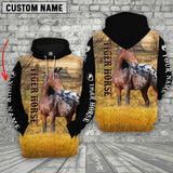 Joycorners Personalized Name Tiger Horse House On The Farm 3D Hoodie