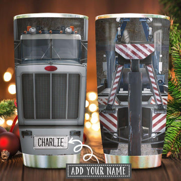 Joy corners Tow Trucker Layer Personalized KD2 Custom Personalized Tumbler ZG29499