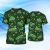Joycorners Lucky Clover Camping All Over Printed 3D Shirts