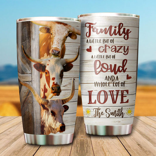 Joycorners Tx-Longhorn Cattle Tumbler