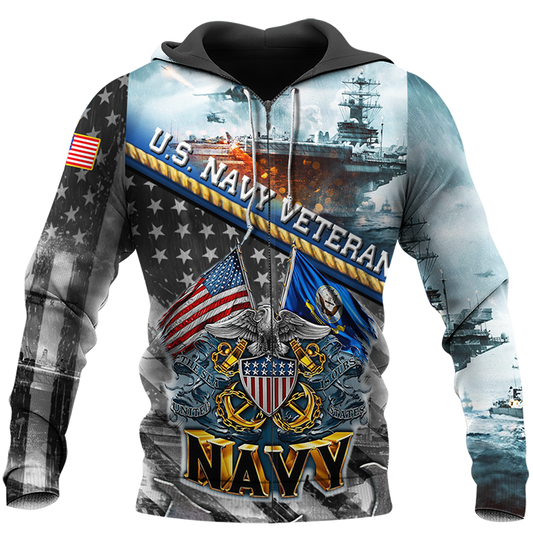 Joycorners U.S Navy Veteran All Over Printed 3D Shirts