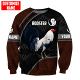 Joycorners Custom Name Native American Rooster A 3D Design All Over Printed