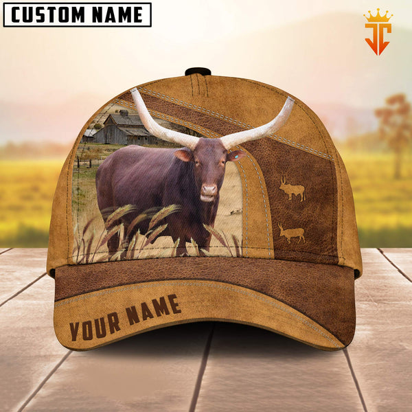 Joycorners Custom Name Watusi Cattle Cap TT8