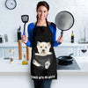 Joycorners Westie In The Pocket Black All Over Printed 3D Apron