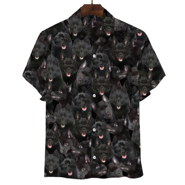 Joycorners You Will Have A Bunch Of Schipperkes All Over Printed 3D Hawaiian shirt