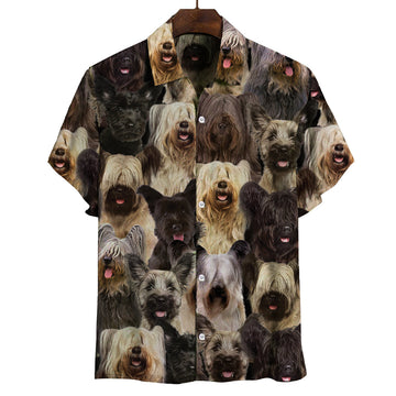 Joycorners You Will Have A Bunch Of Skye Terriers All Over Printed 3D Hawaiian shirt