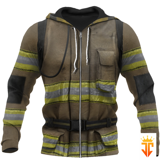 Joycorners Firefighter Uniform All Over Printed 3D Shirts