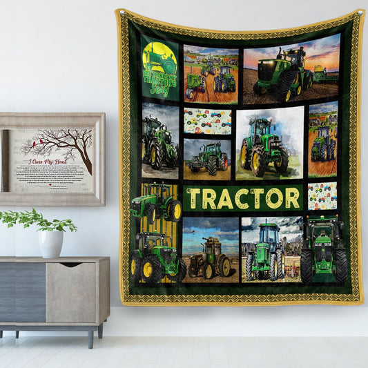 Joycorners Tractor Farm 14 Blanket Collection