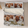 Joycorners Highland cattle cute print Bedding set