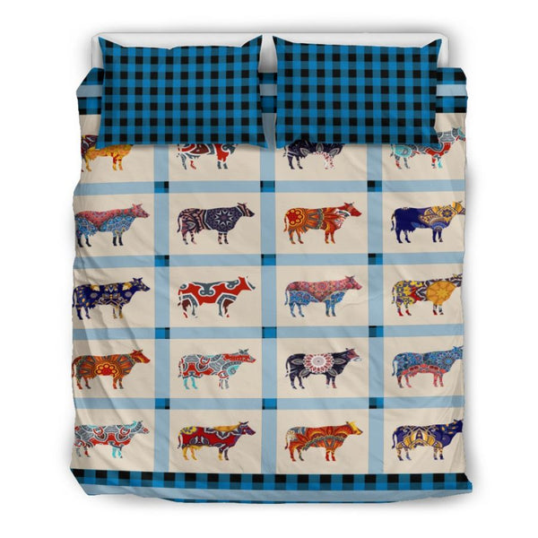 Joycorners Cow cute pattern print Bedding set