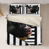 Joycorners Funny design cow cute print Bedding set
