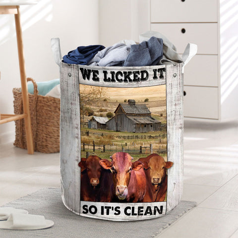Joycorners Beefmaster Cow Laundry Basket