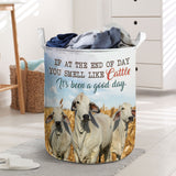 Joycorners Brahman - It's Been A Good Day Laundry Basket